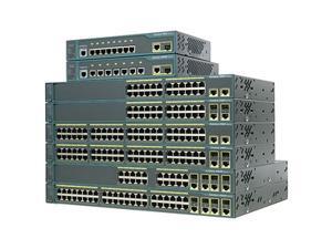 CISCO Catalyst 2960 WS-C2960-24TT-L-RF Managed 10/100Mbps + 1000Mbps Ethernet Switch CISCO Catalyst 2960 WS-C2960-24TT-L-RF Managed 10/100Mbps + 1000Mbps Ethernet Switch