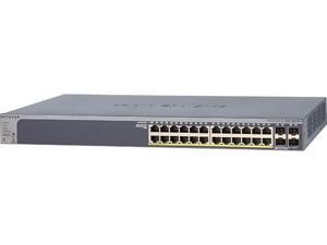 NETGEAR ProSAFE 24-Port Gigabit PoE+ Smart Managed Switch 384w (GS728TPP) - Lifetime Warranty NETGEAR ProSAFE 24-Port Gigabit PoE+ Smart Managed Switch 384w (GS728TPP) - Lifetime Warranty