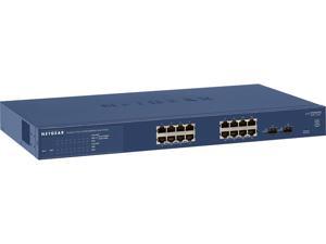 NETGEAR ProSAFE 16-Port Gigabit Smart Managed Switch (GS716T) - Lifetime Warranty NETGEAR ProSAFE 16-Port Gigabit Smart Managed Switch (GS716T) - Lifetime Warranty