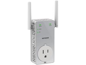 NETGEAR EX3800 AC750 WiFi Range Extender + Extra Outlet NETGEAR EX3800 AC750 WiFi Range Extender + Extra Outlet