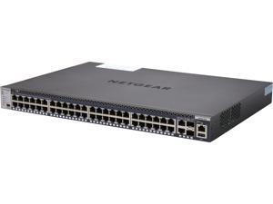NETGEAR ProSAFE Intelligent Edge M4300-52G Stackable Gigabit Access Layer Managed 52-Port Switch (GSM4352S-100NES) NETGEAR ProSAFE Intelligent Edge M4300-52G Stackable Gigabit Access Layer Managed 52-Port Switch (GSM4352S-100NES)