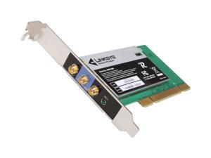 Linksys WMP300N 32-bit PCI Interface High-speed Wireless-N Wireless Adapter Linksys WMP300N 32-bit PCI Interface High-speed Wireless-N Wireless Adapter