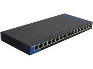 LINKSYS LGS116P-UK Unmanaged PoE Switch LINKSYS LGS116P-UK Unmanaged PoE Switch