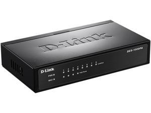D-Link DES-1008PA Unmanaged Desktop Switch with 4 PoE Ports D-Link DES-1008PA Unmanaged Desktop Switch with 4 PoE Ports