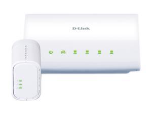 D-Link PowerLine AV 4-Port Switch Mini Starter Kit (DHP-348AV) Adapter Included, Up To 200Mbps D-Link PowerLine AV 4-Port Switch Mini Starter Kit (DHP-348AV) Adapter Included, Up To 200Mbps