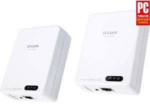 D-Link DHP-701AV PowerLine AV2 2000 Gigabit Starter Kit Up to 2000Mbps D-Link DHP-701AV PowerLine AV2 2000 Gigabit Starter Kit Up to 2000Mbps
