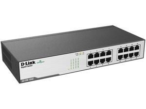 D-Link GO-SW-16GE 16-Port Unmanaged Metal Desktop or Rackmount Go Switch D-Link GO-SW-16GE 16-Port Unmanaged Metal Desktop or Rackmount Go Switch