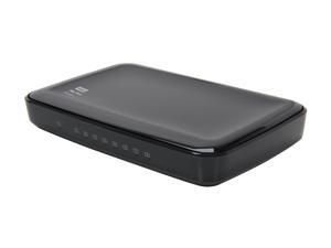 WD My Net 8-Port Gigabit Switch - 8x Ports, 10/100/1000 Gigabit, Port-Based QoS, Plug-n-Play WDBJVC0000NCH-NESN WD My Net 8-Port Gigabit Switch - 8x Ports, 10/100/1000 Gigabit, Port-Based QoS, Plug-n-Play WDBJVC0000NCH-NESN