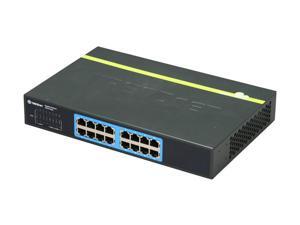 TRENDnet TEG-S16DG Unmanaged Desktop Gigabit GREENnet Switch 10/100/1000Mbps 16 x RJ45 8K MAC Address Table TRENDnet TEG-S16DG Unmanaged Desktop Gigabit GREENnet Switch 10/100/1000Mbps 16 x RJ45 8K MAC Address Table