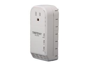 TRENDnet TPL-307E Powerline AV Adapter with Bonus Outlet Up to 200Mbps TRENDnet TPL-307E Powerline AV Adapter with Bonus Outlet Up to 200Mbps