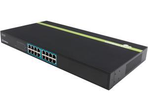 TRENDnet TPE-T160H Network - Switches 16-Port PoE+ Switch TRENDnet TPE-T160H Network - Switches 16-Port PoE+ Switch