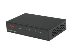 Rosewill RC-415 – 10 / 100 / 1000 Mbps 5-Port Gigabit Green Ethernet Desktop Switch in Metal Enclosure