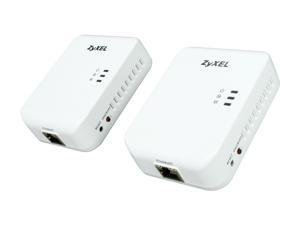 ZyXEL PLA401v4KIT HomePlug AV Powerline Wall-plug Adapter (Starter Kit - 2 units) Up to 200Mbps ZyXEL PLA401v4KIT HomePlug AV Powerline Wall-plug Adapter (Starter Kit - 2 units) Up to 200Mbps