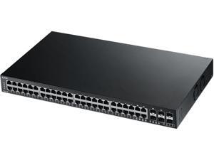 Zyxel 48-Port GbE Smart Managed Switch with 10GbE Uplink Zyxel 48-Port GbE Smart Managed Switch with 10GbE Uplink