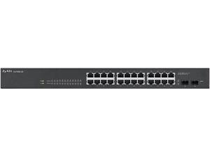 ZyXEL GS1900-24 10/100/1000Mbps 24-Port Gigabit Smart Managed Switch ZyXEL GS1900-24 10/100/1000Mbps 24-Port Gigabit Smart Managed Switch