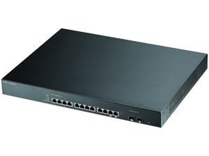 ZyXEL XS1920-12 10 Port 1000/10G-BASE-T Smart Managed Switch Plus 2 Combo SFP+/RJ45, 12 Total Ports ZyXEL XS1920-12 10 Port 1000/10G-BASE-T Smart Managed Switch Plus 2 Combo SFP+/RJ45, 12 Total Ports