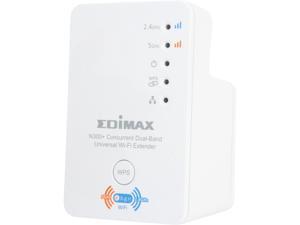 EDIMAX EW-7238RPD N300 Concurrent Dual-Band Universal Wi-Fi Range Extender / Repeater / Bridge, Wall Plug Design EDIMAX EW-7238RPD N300 Concurrent Dual-Band Universal Wi-Fi Range Extender / Repeater / Bridge, Wall Plug Design