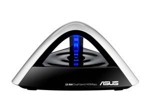 ASUS EA-N66 Dual-Band Wireless-N900, 3 in 1 Access Point/Repeater/Gigabit Ethernet Adapter IEEE 802.11a/b/g/n 1 x RJ-45 Ethernet port Up to 450Mbps downlink + 450Mbps uplink Wireless ASUS EA-N66 Dual-Band Wireless-N900, 3 in 1 Access Point/Repeater/Gigabit Ethernet Adapter IEEE 802.11a/b/g/n 1 x RJ-45 Ethernet port Up to 450Mbps downlink + 450Mbps uplink Wireless