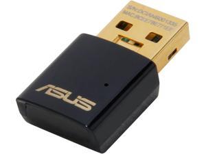 ASUS Dual-Band Wireless-AC600 Wi-Fi Adapter (USB-AC51) ASUS Dual-Band Wireless-AC600 Wi-Fi Adapter (USB-AC51)
