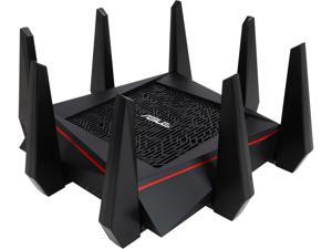ASUS RT-AC5300 Wireless AC5300 Tri-Band MU-MIMO Gigabit Router, AiProtection with Trend Micro for Complete Network Security ASUS RT-AC5300 Wireless AC5300 Tri-Band MU-MIMO Gigabit Router, AiProtection with Trend Micro for Complete Network Security