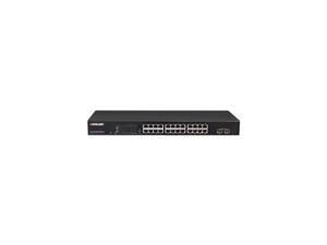 Intellinet Network Solutions 24-Port PoE Web-Managed Gigabit Ethernet Switch with 2 SFP Ports Intellinet Network Solutions 24-Port PoE Web-Managed Gigabit Ethernet Switch with 2 SFP Ports