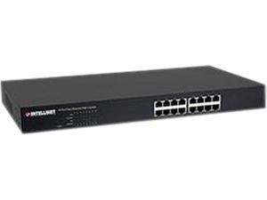 Intellinet 560849 16-Port Fast Ethernet PoE+ Switch Intellinet 560849 16-Port Fast Ethernet PoE+ Switch