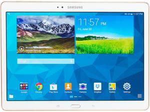 SAMSUNG Galaxy Tab S 10.5 - Exynos 5 Octa Core 3 GB Memory 16 GB 10.5” Touchscreen Tablet Android 4.4, Dazzling White (SM-T800NZWAXAR) SAMSUNG Galaxy Tab S 10.5 - Exynos 5 Octa Core 3 GB Memory 16 GB 10.5” Touchscreen Tablet Android 4.4, Dazzling White (SM-T800NZWAXAR)