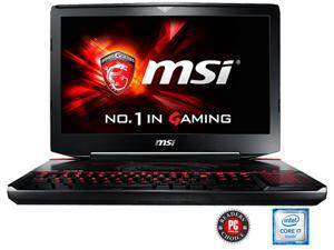 MSI GT Series GT80S TITAN SLI-002 Gaming Laptop 6th Generation Intel Core i7 6820HK (2.7 GHz) 24 GB Memory 1 TB HDD 256 GB SSD NVIDIA GeForce GTX 980M SLI 8 GB GDDR5 18.4" Windows 10 Home MSI GT Series GT80S TITAN SLI-002 Gaming Laptop 6th Generation Intel Core i7 6820HK (2.7 GHz) 24 GB Memory 1 TB HDD 256 GB SSD NVIDIA GeForce GTX 980M SLI 8 GB GDDR5 18.4" Windows 10 Home