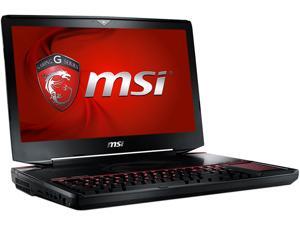 MSI GT Series GT80S 6QE-001US Gaming Laptop 6th Generation Intel Core i7 6820HK (2.70 GHz) 16 GB Memory 1 TB HDD 256 GB SSD 18.4" Windows 10 Home MSI GT Series GT80S 6QE-001US Gaming Laptop 6th Generation Intel Core i7 6820HK (2.70 GHz) 16 GB Memory 1 TB HDD 256 GB SSD 18.4" Windows 10 Home