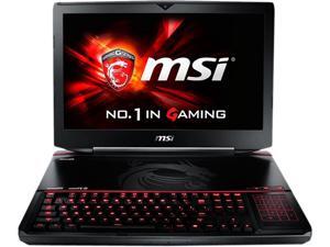MSI GT Series GT80S 6QE-013US Gaming Laptop 6th Generation Intel Core i7 6920HQ (2.90 GHz) 24 GB Memory 1 TB HDD 256 GB SSD 18.4" Windows 10 Home MSI GT Series GT80S 6QE-013US Gaming Laptop 6th Generation Intel Core i7 6920HQ (2.90 GHz) 24 GB Memory 1 TB HDD 256 GB SSD 18.4" Windows 10 Home