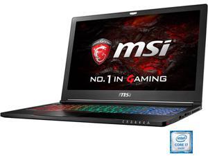MSI 15.6" GS63VR Stealth Pro-041 Intel Core i7 6700HQ (2.60 GHz) NVIDIA GeForce GTX 1060 32 GB Memory 128 GB SSD 1 TB HDD Windows 10 Home 64-Bit Gaming Laptop VR Ready MSI 15.6" GS63VR Stealth Pro-041 Intel Core i7 6700HQ (2.60 GHz) NVIDIA GeForce GTX 1060 32 GB Memory 128 GB SSD 1 TB HDD Windows 10 Home 64-Bit Gaming Laptop VR Ready