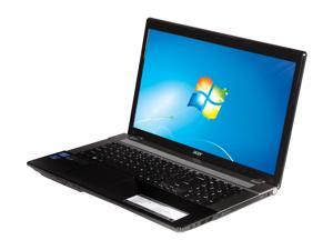 Acer Aspire V3-771G-9875 Notebook Intel Core i7 3610QM(2.30GHz) 17.3" 6GB Memory 750GB HDD 5400rpm DVD Super Multi NVIDIA GeForce GT 650M