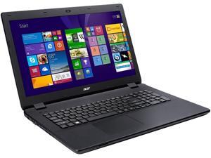Acer Laptop Aspire ES1-711-P1UV Intel Pentium N3540 (2.16 GHz) 4 GB Memory 500 GB HDD Intel HD Graphics 17.3" Windows 8.1 Acer Laptop Aspire ES1-711-P1UV Intel Pentium N3540 (2.16 GHz) 4 GB Memory 500 GB HDD Intel HD Graphics 17.3" Windows 8.1