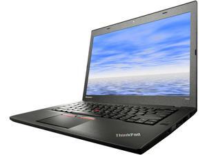 Lenovo ThinkPad T450 20BU000FUS 14" LED Ultrabook - Intel Core i5 i5-5300U Dual-core (2 Core) 2.30 GHz - Black Lenovo ThinkPad T450 20BU000FUS 14" LED Ultrabook - Intel Core i5 i5-5300U Dual-core (2 Core) 2.30 GHz - Black