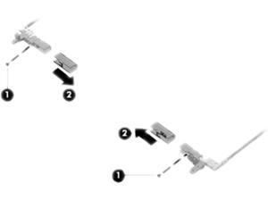 HP SP/LCD Hinge/Bracket Kit L/R 15.6583232-001 HP SP/LCD Hinge/Bracket Kit L/R 15.6583232-001