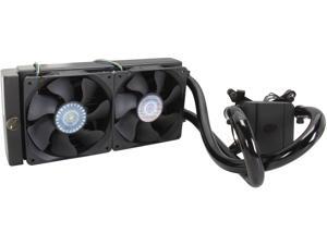 Cooler Master Glacer 240L – Expandable CPU Liquid Water Cooling System with 240mm Copper Radiator and 2 Fans Cooler Master Glacer 240L – Expandable CPU Liquid Water Cooling System with 240mm Copper Radiator and 2 Fans