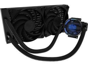 MasterLiquid Pro 240 All-In-One (AIO) Liquid Cooler with FlowOp Technology, Dual Chamber Design and MasterFan Pro Radiator Fans by Cooler Master MasterLiquid Pro 240 All-In-One (AIO) Liquid Cooler with FlowOp Technology, Dual Chamber Design and MasterFan Pro Radiator Fans by Cooler Master