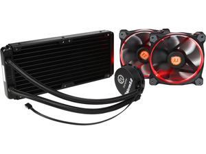 Thermaltake Water 3.0 Riing RGB 240 Edition PWM AIO Tt LCS Certified Liquid Cooling System CL-W107-PL12SW-A Thermaltake Water 3.0 Riing RGB 240 Edition PWM AIO Tt LCS Certified Liquid Cooling System CL-W107-PL12SW-A