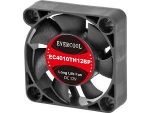 EVERCOOL EC4010TH12BP 40 x 40 x 10 mm Case Fan EVERCOOL EC4010TH12BP 40 x 40 x 10 mm Case Fan