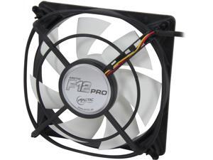ARCTIC F12 Pro Fluid Dynamic Bearing Case Fan, 120mm Quiet Blade Design, 54CFM at 22dBA ARCTIC F12 Pro Fluid Dynamic Bearing Case Fan, 120mm Quiet Blade Design, 54CFM at 22dBA