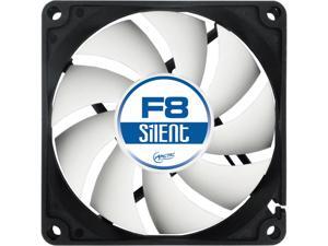ARCTIC COOLING F8 Silent 80mm Silent Ultra Quiet Case fan, 80mm -3x3 ARCTIC COOLING F8 Silent 80mm Silent Ultra Quiet Case fan, 80mm -3x3