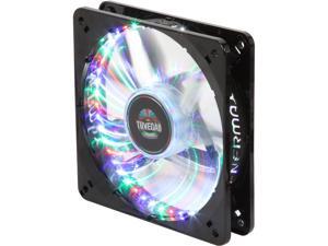 ENERMAX T.B.VEGAS QUAD UCTVQ12P 120mm Blue/Red/Green/White LED Case Fan ENERMAX T.B.VEGAS QUAD UCTVQ12P 120mm Blue/Red/Green/White LED Case Fan