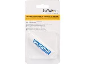 StarTech.com 20g Tube CPU Thermal Paste Grease Compound for Heatsinks Cooling - White (HEATGREASE20) StarTech.com 20g Tube CPU Thermal Paste Grease Compound for Heatsinks Cooling - White (HEATGREASE20)