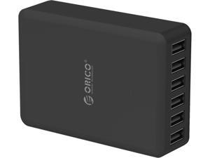 ORICO 50W 6 Ports Desktop USB Charger for 6s / 6 / 6 Plus, iPad Air 2 / mini 3, Samsung Galaxy S6 / S6 Edge, Nexus, HTC M9, LG G3, Sony Z3, Motorola, Nokia and More - Black (DCAP-6S) ORICO 50W 6 Ports Desktop USB Charger for 6s / 6 / 6 Plus, iPad Air 2 / mini 3, Samsung Galaxy S6 / S6 Edge, Nexus, HTC M9, LG G3, Sony Z3, Motorola, Nokia and More - Black (DCAP-6S)