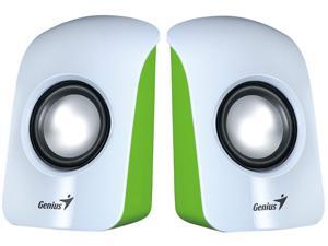 Genius SP-U115 31731006103 2.0 Stereo USB Powered Speakers White Genius SP-U115 31731006103 2.0 Stereo USB Powered Speakers White