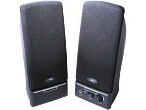 Cyber Acoustics CA-2014WB 1.5 watts 2.0 Desktop Speaker System - Black Cyber Acoustics CA-2014WB 1.5 watts 2.0 Desktop Speaker System - Black