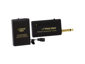 Pyle PDWM96 Black 6.3mm Connector Lavalier Wireless Microphone System Pyle PDWM96 Black 6.3mm Connector Lavalier Wireless Microphone System