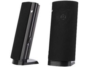 V7 SP2000-USB-1NC 2.0 Speaker System - 1 W RMS - Desktop - Black V7 SP2000-USB-1NC 2.0 Speaker System - 1 W RMS - Desktop - Black