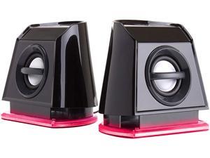 GOgroove BassPULSE 2MX 2.0 USB Multimedia Computer Speakers with Red LED Lights , Dual Drivers & Passive Subwoofer GOgroove BassPULSE 2MX 2.0 USB Multimedia Computer Speakers with Red LED Lights , Dual Drivers & Passive Subwoofer