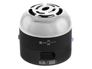 Go Rock Black Mini Portable Speaker w/ Retractable Cables (TRMS02MC-BK) Go Rock Black Mini Portable Speaker w/ Retractable Cables (TRMS02MC-BK)